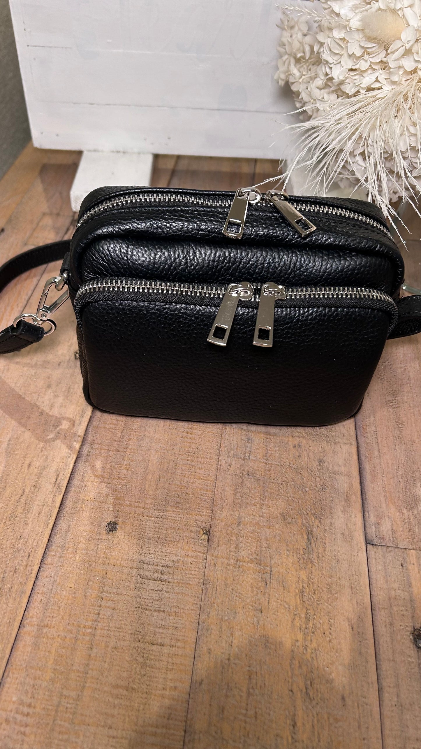 Double Compartment Small Camera Bag