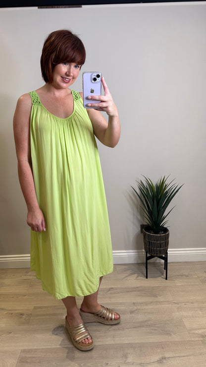 Sundance Dress- Lime