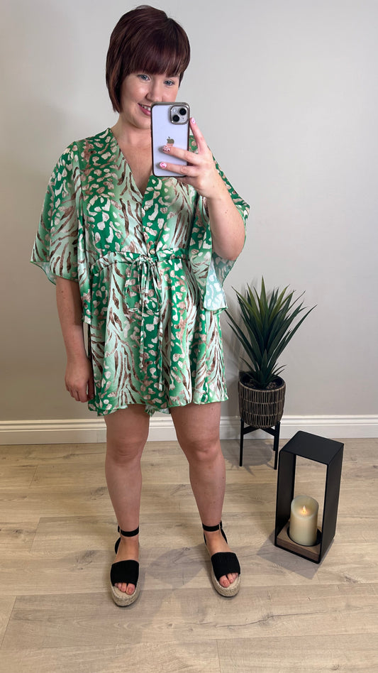 Sol Playsuit- Green