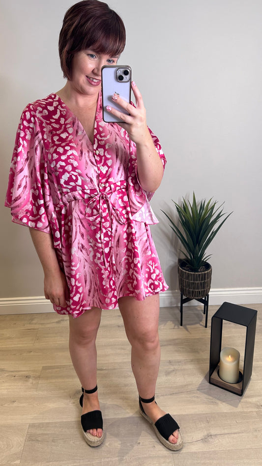 Sol Playsuit- Pink